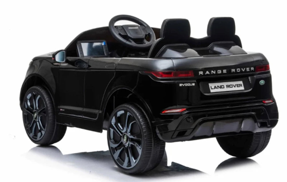 Range Rover Evoque | Elektrische kinderauto 12V 1 zitter zwart