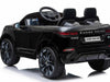 Range Rover Evoque | Elektrische kinderauto 12V 1 zitter zwart