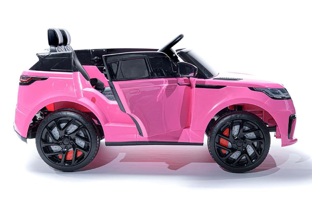 Range Rover Velar | elektrische kinderauto 12V roze 1 zitter