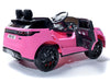 Range Rover Velar | elektrische kinderauto 12V roze 1 zitter
