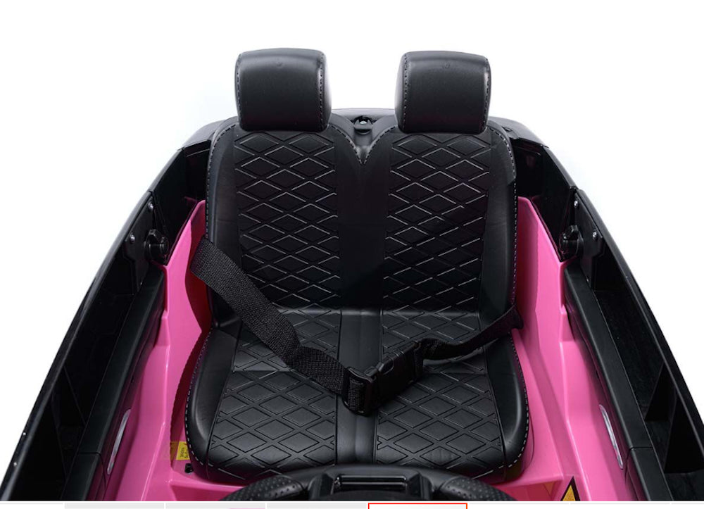 Range Rover Velar | elektrische kinderauto 12V roze 1 zitter