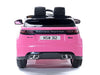 Range Rover Velar | elektrische kinderauto 12V roze 1 zitter