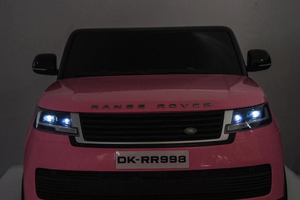 Range Rover Voque | Elektrische kinderauto 24V MP4 2 persoons roze