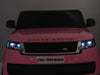 Range Rover Voque | Elektrische kinderauto 24V MP4 2 persoons roze