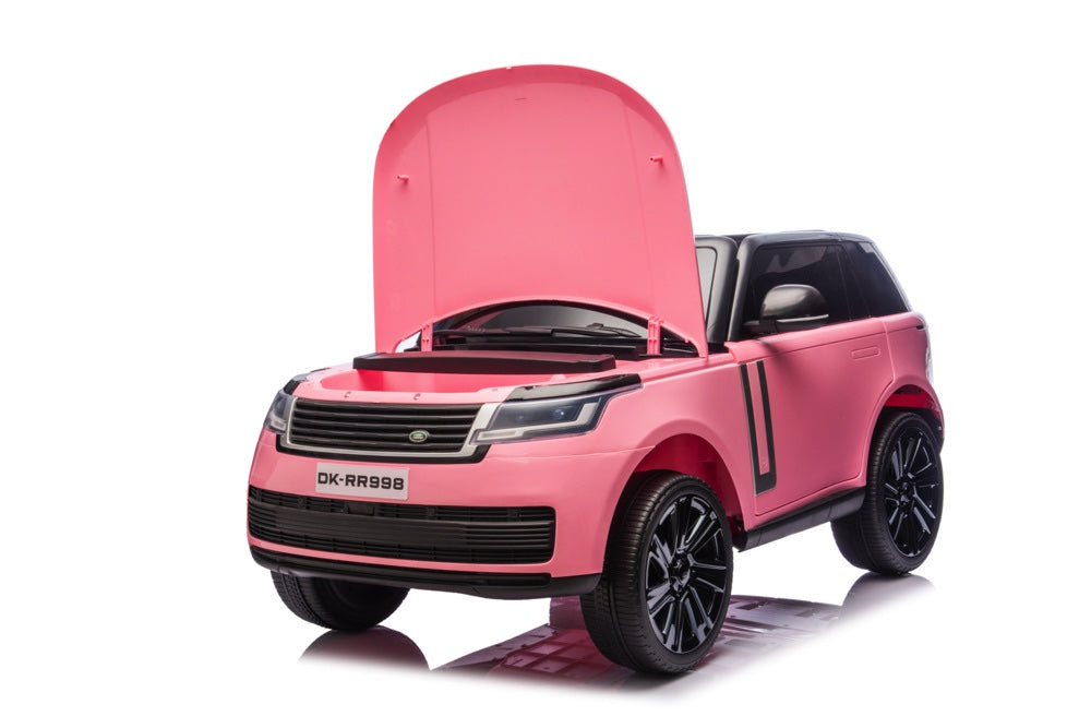 Range Rover Voque | Elektrische kinderauto 24V MP4 2 persoons roze