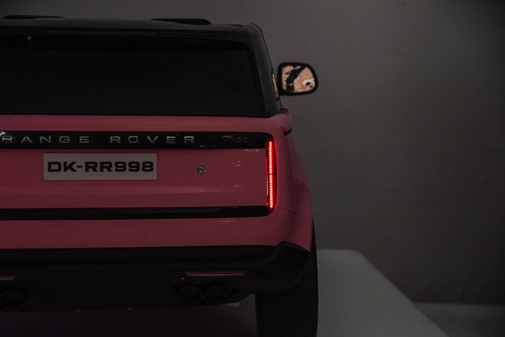 Range Rover Voque | Elektrische kinderauto 24V MP4 2 persoons roze