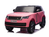 Range Rover Voque | Elektrische kinderauto 24V MP4 2 persoons roze
