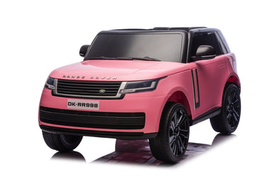 Range Rover Voque | Elektrische kinderauto 24V MP4 2 persoons roze