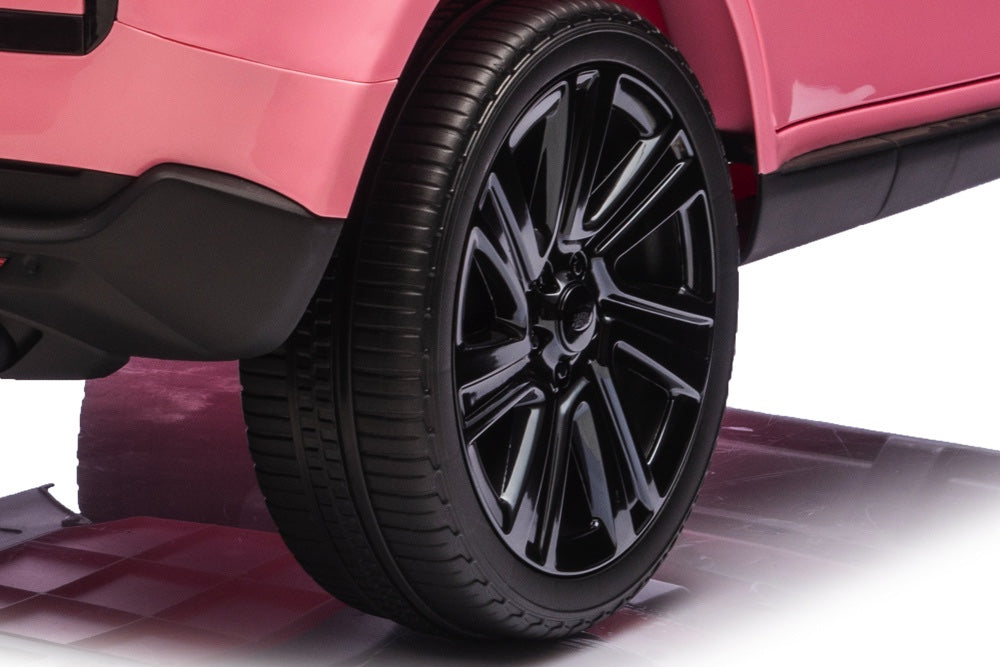 Range Rover Voque | Elektrische kinderauto 24V MP4 2 persoons roze