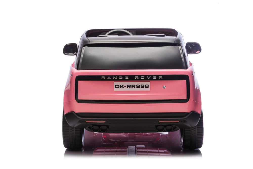 Range Rover Voque | Elektrische kinderauto 24V MP4 2 persoons roze