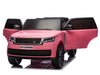 Range Rover Voque | Elektrische kinderauto 24V MP4 2 persoons roze