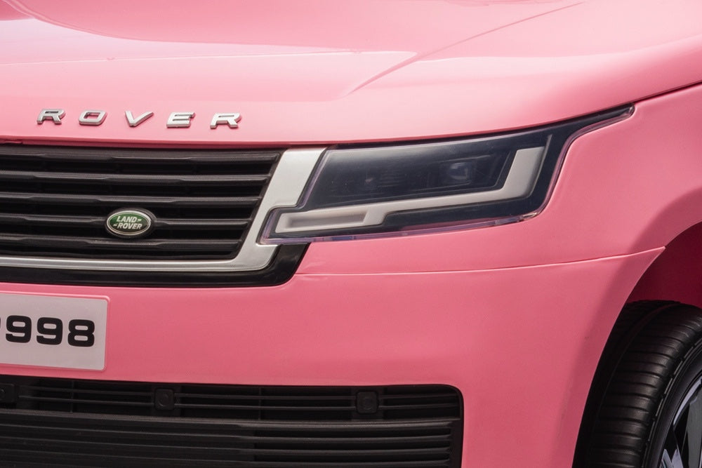 Range Rover Voque | Elektrische kinderauto 24V MP4 2 persoons roze