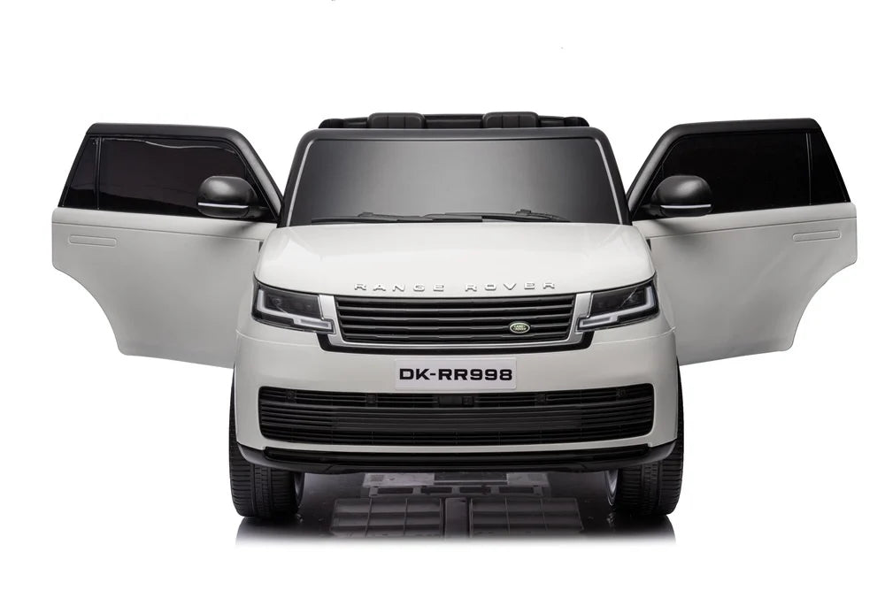 Range Rover Voque | kinderauto 24V MP4 video 2 zitter wit