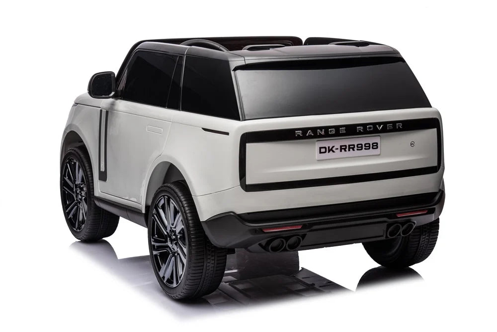 Range Rover Voque | kinderauto 24V MP4 video 2 zitter wit