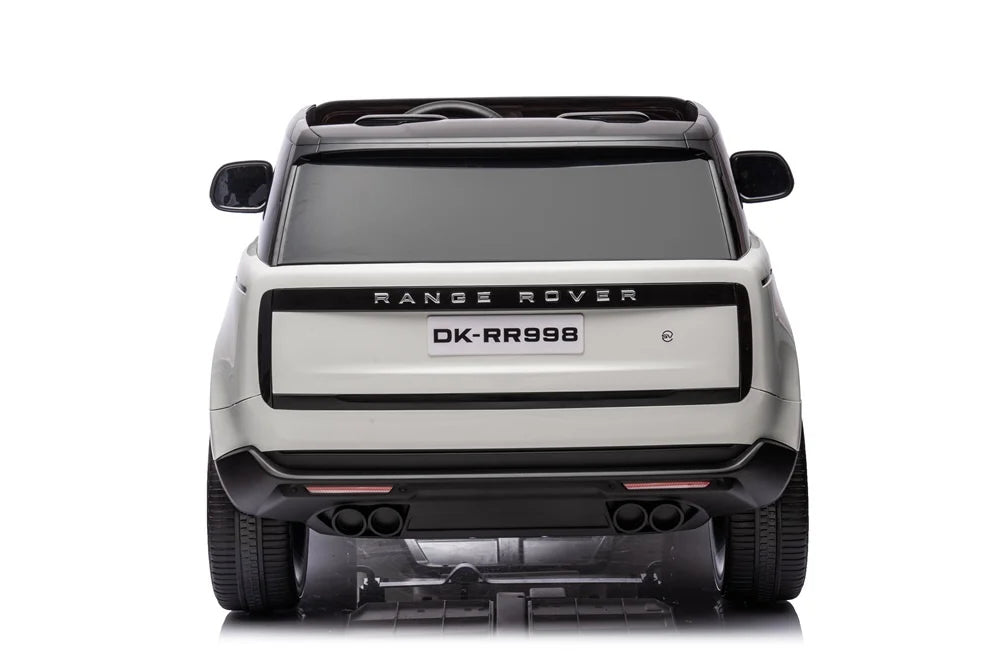 Range Rover Voque | kinderauto 24V MP4 video 2 zitter wit