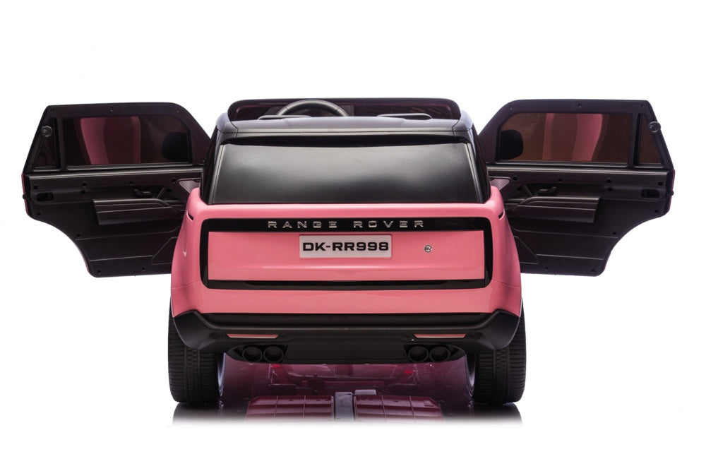 Range Rover Voque | Elektrische kinderauto 24V MP4 2 persoons roze