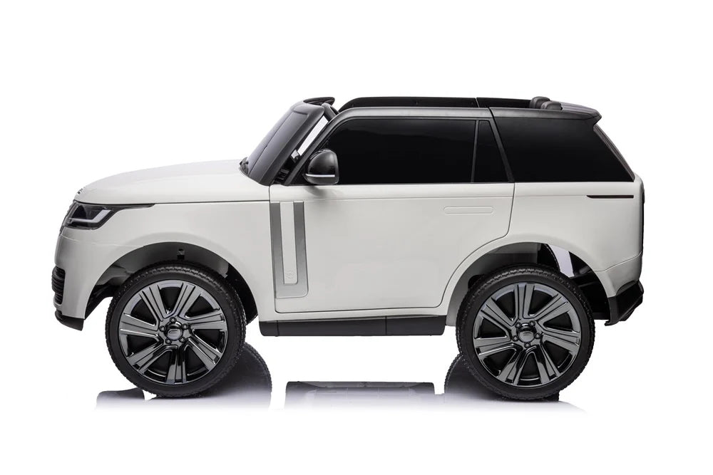 Range Rover Voque | kinderauto 24V MP4 video 2 zitter wit