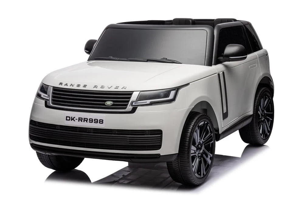 Range Rover Voque | kinderauto 24V MP4 video 2 zitter wit