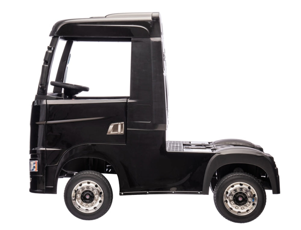 Scania 500 R | kinder vrachtwagen 12V 4WD zwart