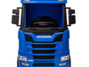 Scania 500 R | kinder vrachtwagen 12V 4WD blauw