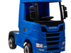 Scania 500 R | kinder vrachtwagen 12V 4WD blauw