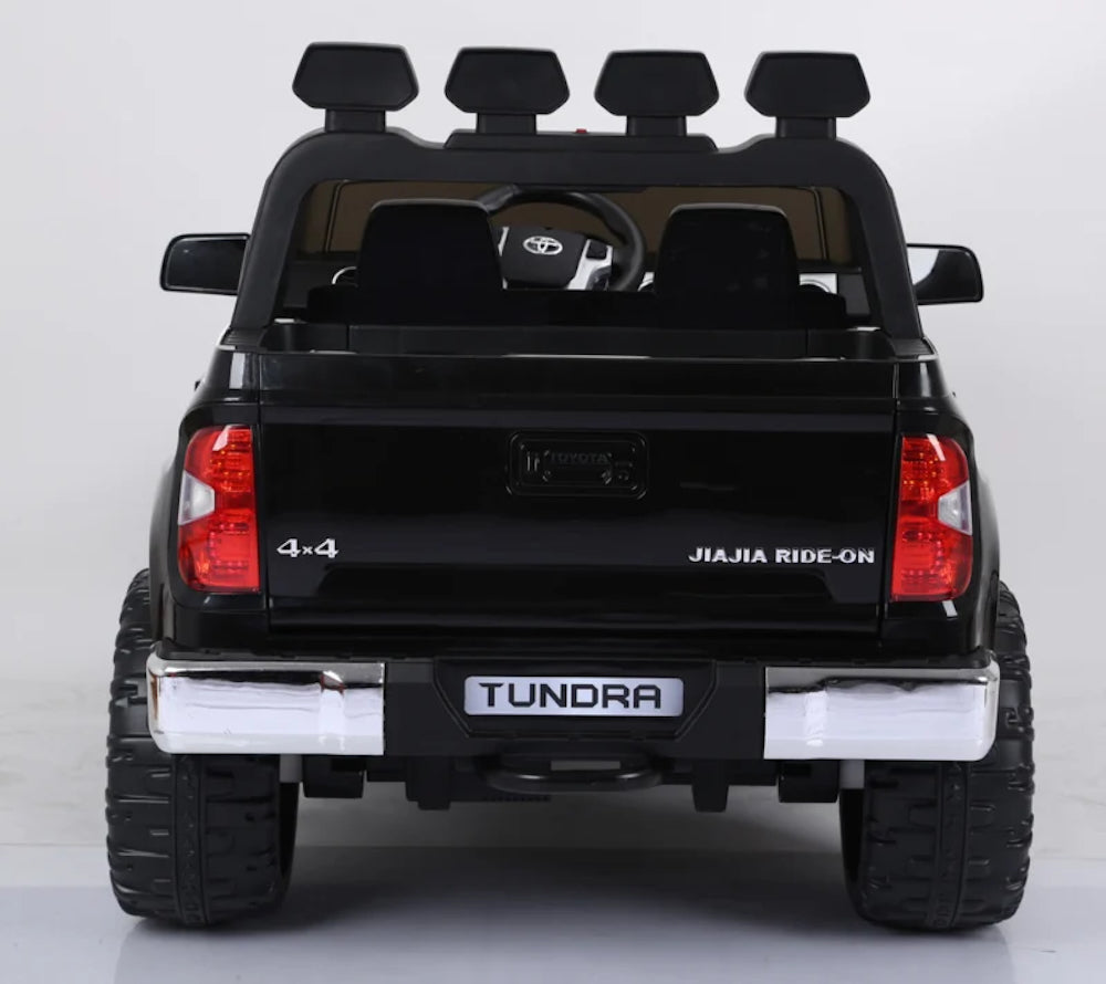 Toyota Tundra | elektrische kinderauto 12V 2 persoons zwart
