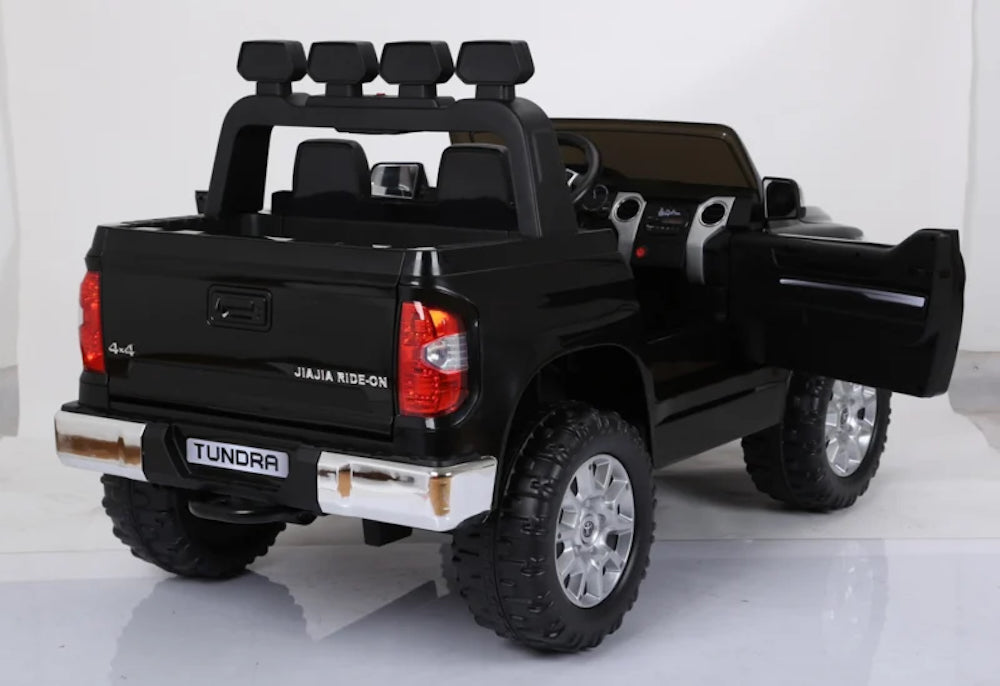 Toyota Tundra | elektrische kinderauto 12V 2 persoons zwart