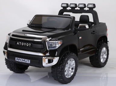 Toyota Tundra | elektrische kinderauto 12V 2 persoons zwart