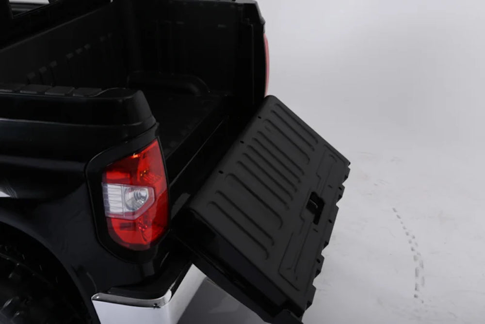 Toyota Tundra | elektrische kinderauto 12V 2 persoons zwart