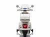 Vespa GTS | Kinderscooter 12V met koffer/windscherm wit
