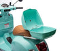 Vespa kinderscooter 12V GTS + koffer Luxe groen