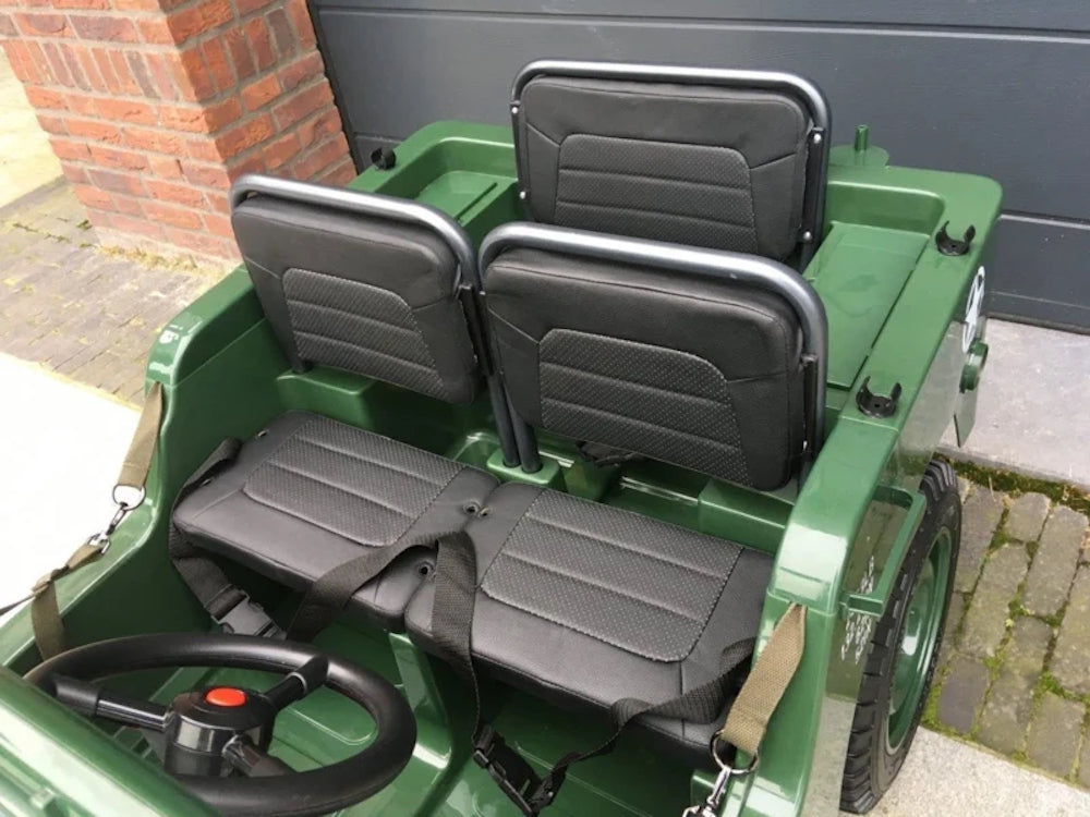 Willy legerjeep | Kinderjeep 24V 3 zitter kinderauto 4WD Desert Fox