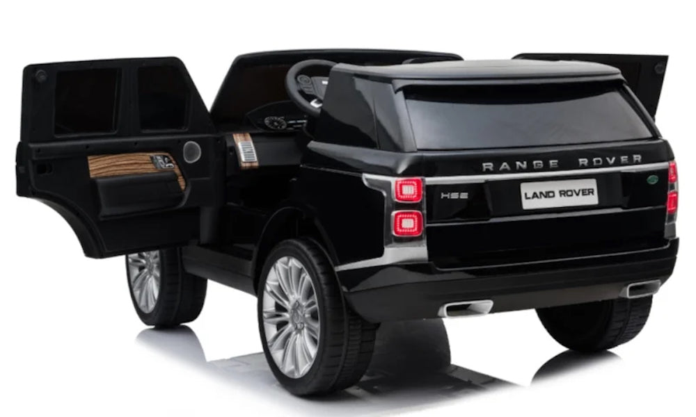 Range Rover HSE | kinderauto 24V 2 persoons MP4 zwart