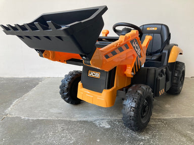 Elektrische kindertractor JCB Sitemaster CX3