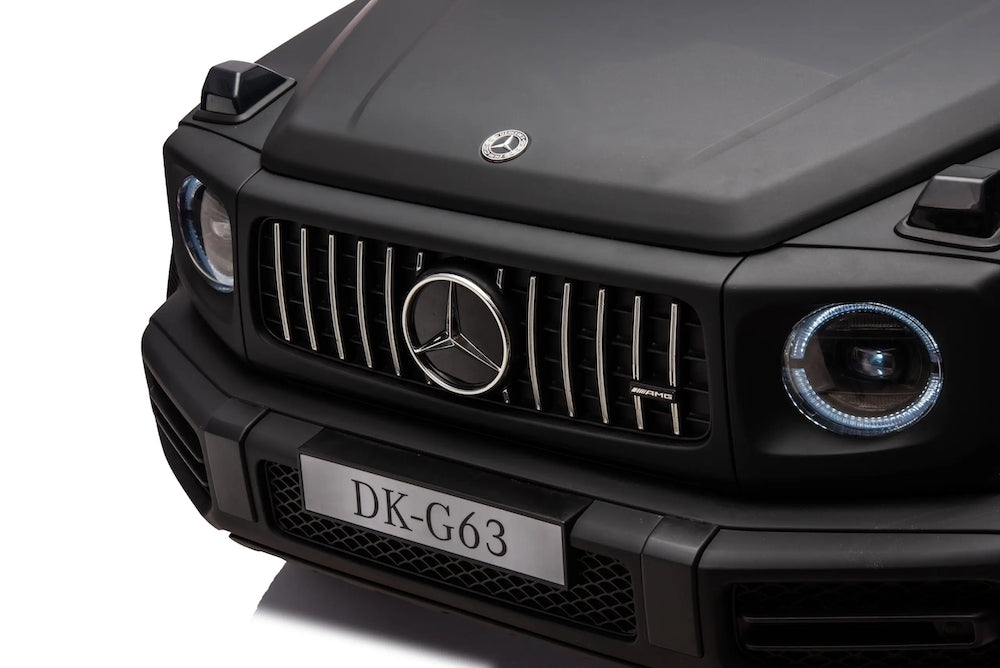 accu kinderauto Mercedes G63 XL 24V 4WD mat zwart