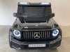 Elektrische kinderauto Mercedes G63 AMG 24 volt XL twee persoons metallic zwart