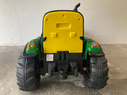kinder tractor met watertank groen