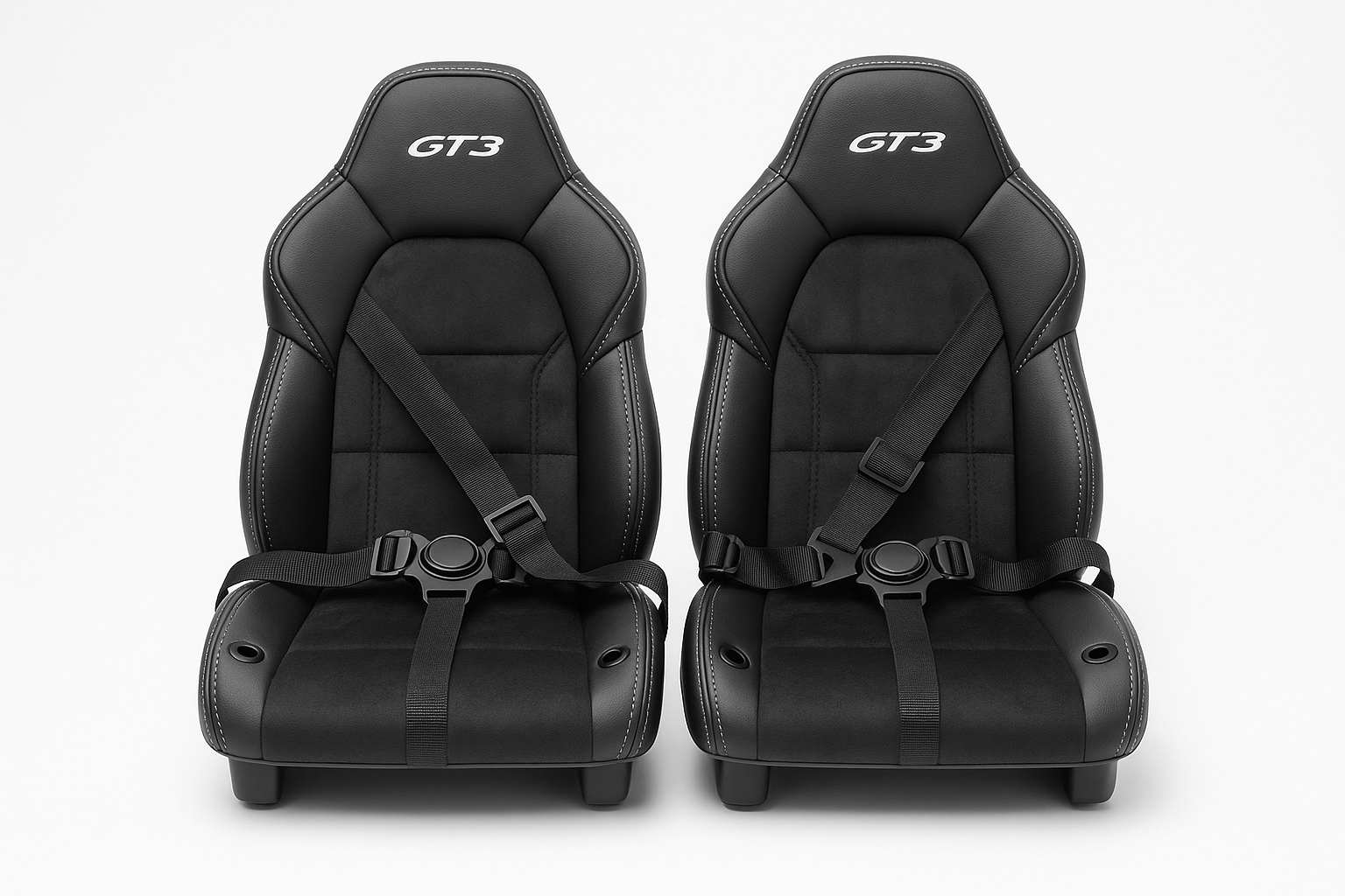 Porsche 911 GT3 kinderauto 24V MP4 2 persoons grijs metallic