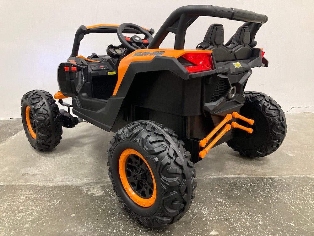 Elektrisch kinderauto buggy 4WD oranje