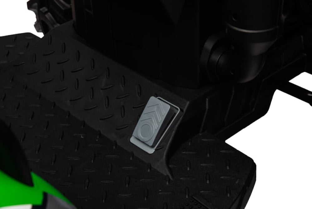 Kindertractor 24 volt met aanhanger (groen) | Ridecars.nl