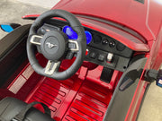 Ford Mustang accu kinderauto 24 volt drift rood