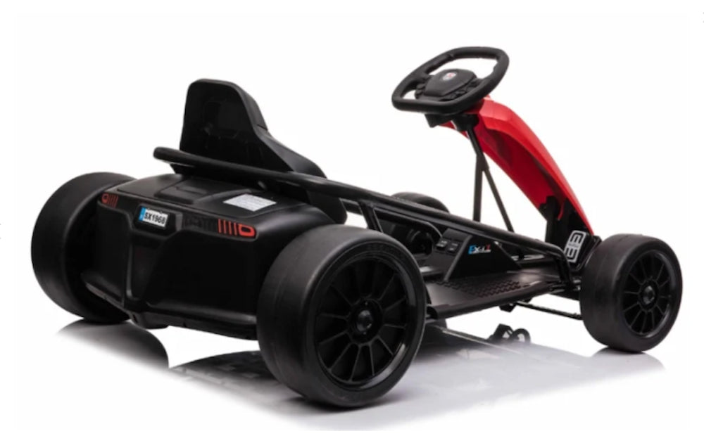 Elektrische kinder Drift kart 24V Rood
