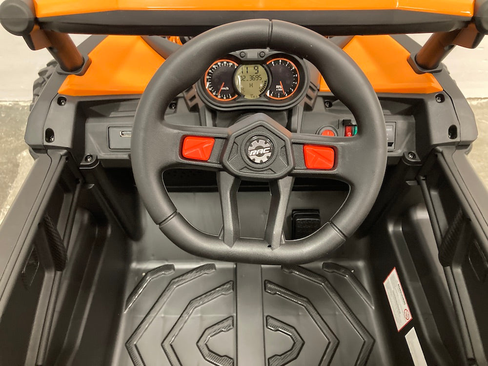 Elektrische kinderauto buggy 4WD oranje