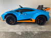 Lamborghini Huracan STO kinderauto drift blauw