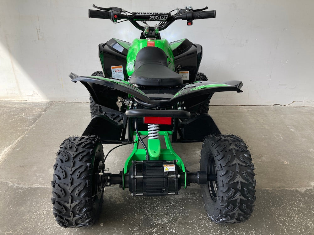 Renagade elektrische kinderquad 48 volt brushless groen