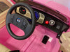 Accu auto kind Volkswagen Kever roze