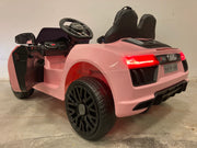 Accu kinderauto Audi R8 roze