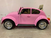 Accu kinderauto Volkswagen Kever roze