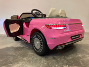 Mercedes S650 maybach accu kinderauto roze (4723469910151)