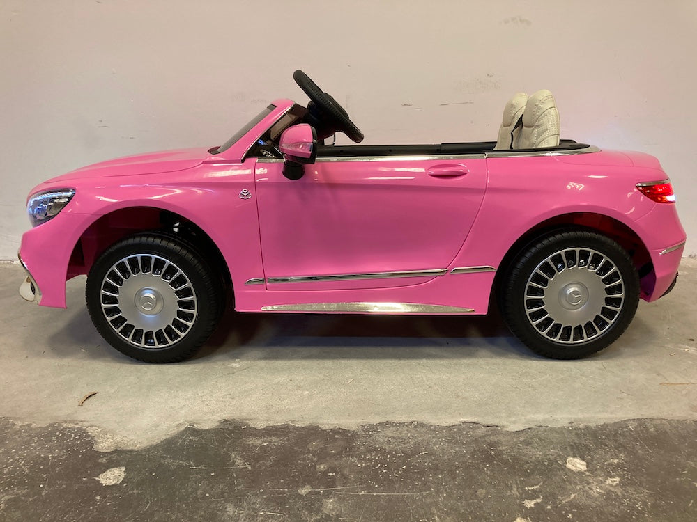 Kinderauto Mercedes S650 maybach roze (4723469910151)